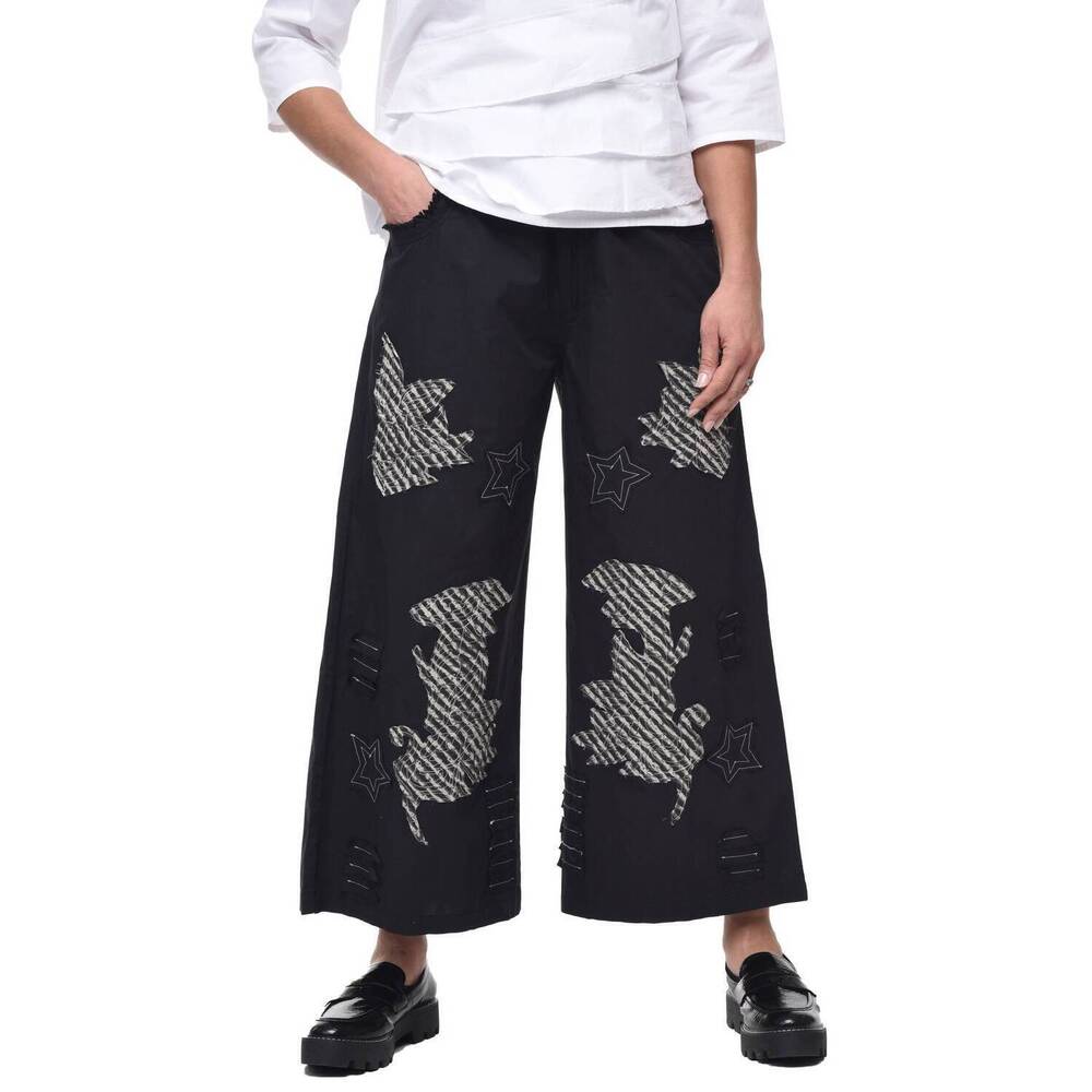 NEW TULIP CLOTHING arabella pant in black radio